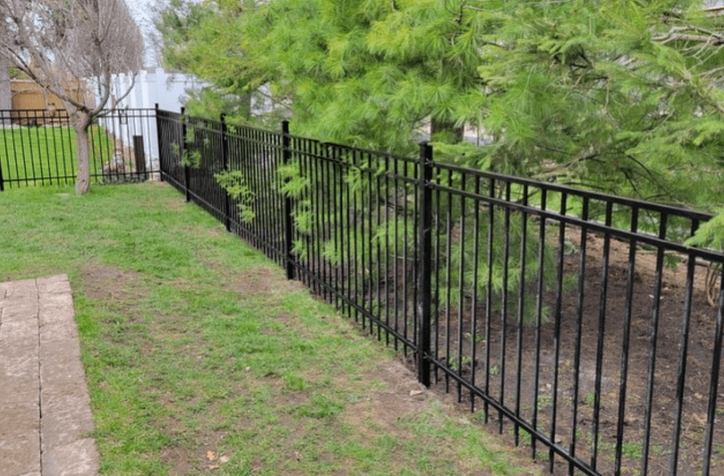 Wrought iron fence in St. Catharines